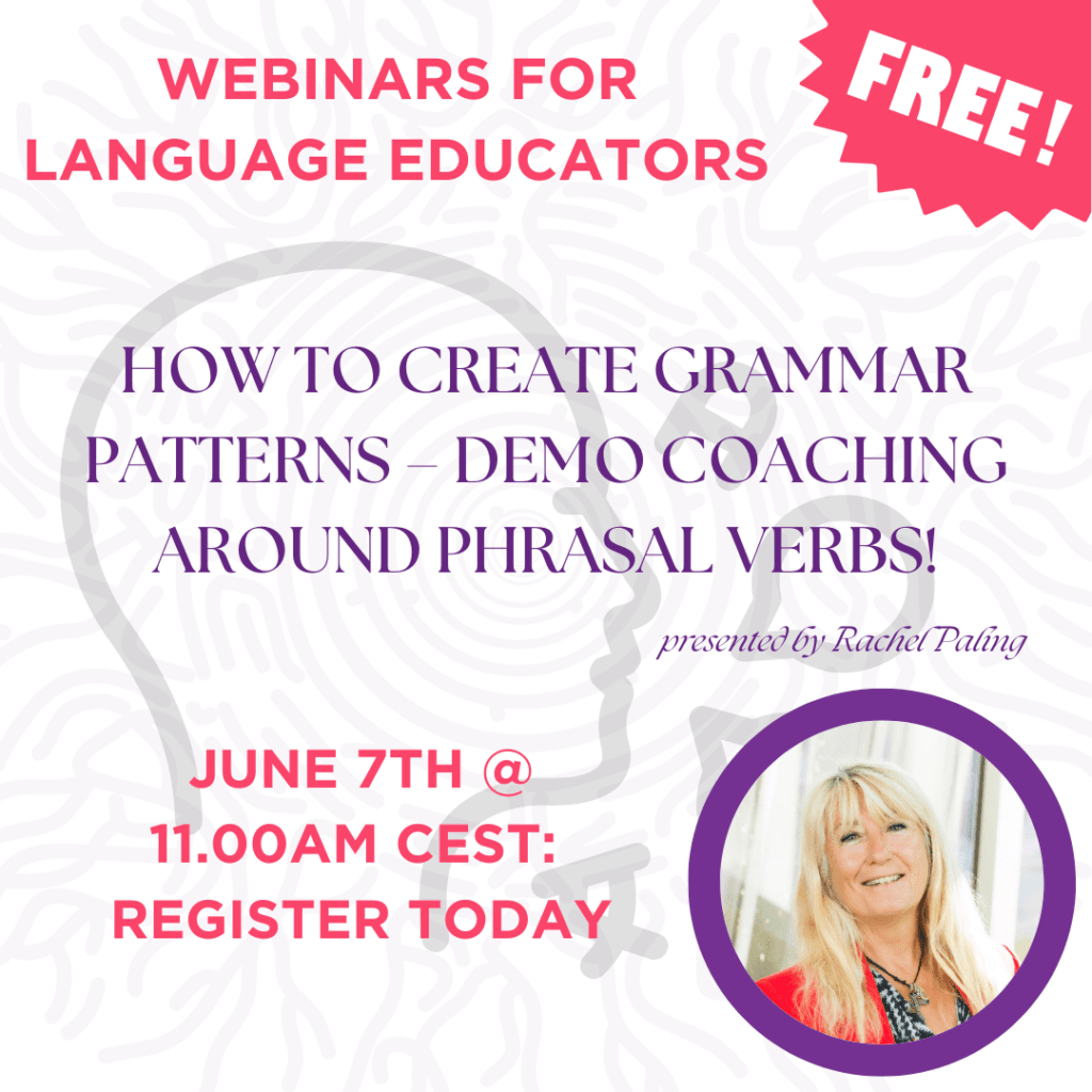 Free Webinars for Educators - patterns 7thjune - Accredited Educational and Language Coaching Academy